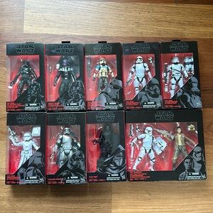 Hasbro Star Wars Black Series Lot